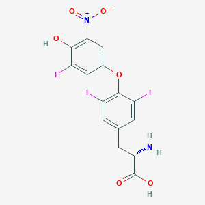 O-(4-Hydroxy-3-iodo-5-nitrophenyl)-3,5-diiodo-L-tyrosine