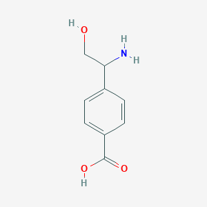 4-(1-Amino-2-hydroxyethyl)benzoic acid