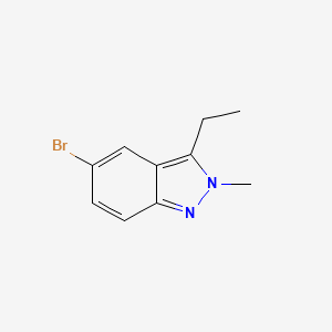 5-bromo-3-ethyl-2-methyl-2H-indazole