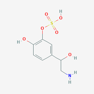 molecular formula C8H11NO6S B13448719 DL-Norepinephrine 3-Sulfate 