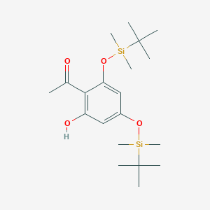 1-[2,4-Bis[[(1,1-dimethylethyl)dimethylsilyl]oxy]-6-hydroxyphenyl]ethanone