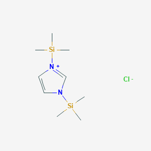 1,3-Bis(trimethylsilyl)-1H-imidazol-3-ium Chloride