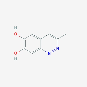 3-Methyl-6,7-cinnolinediol