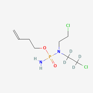 O-(3-Butenyl)-N,N-bis(2-chloroethyl)phosphorodiamidate-d4