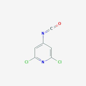 molecular formula C6H2Cl2N2O B134506 2,6-二氯-4-异氰酸吡啶 CAS No. 159178-03-7