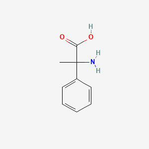 molecular formula C9H11NO2 B1345094 2-Amino-2-phenylpropanoic acid CAS No. 6945-32-0