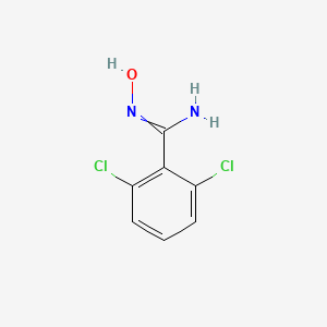 molecular formula C7H6Cl2N2O B1345096 2,6-二氯-N'-羟基苯甲酰胺 CAS No. 23505-21-7