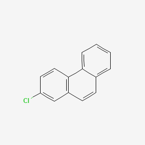 molecular formula C14H9Cl B1345102 2-Chlorophenanthrene CAS No. 24423-11-8