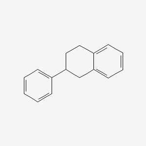 molecular formula C16H16 B1345107 2-苯基四氢萘 CAS No. 29422-13-7