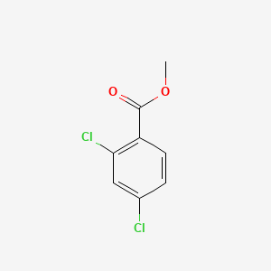 molecular formula C8H6Cl2O2 B1345115 2,4-二氯苯甲酸甲酯 CAS No. 35112-28-8