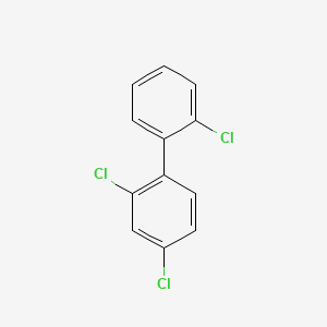 molecular formula C12H7Cl3 B1345119 2,2',4-三氯联苯 CAS No. 37680-66-3