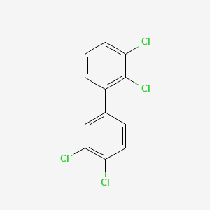 molecular formula C12H6Cl4 B1345129 2,3,3',4'-Tetrachlorbiphenyl CAS No. 41464-43-1