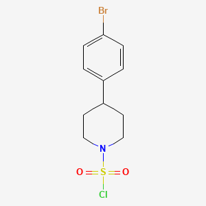 4-(4-Bromophenyl)piperidine-1-sulfonyl chloride