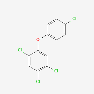 molecular formula C12H6Cl4O B1345153 2,4,4',5-四氯联苯醚 CAS No. 61328-45-8