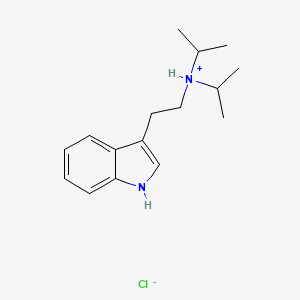 molecular formula C16H25ClN2 B1345156 N,N-Di-isopropyltryptamine hydrochloride CAS No. 67292-67-5