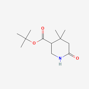 Tert-butyl 4,4-dimethyl-6-oxopiperidine-3-carboxylate