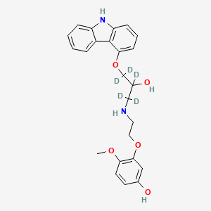 5'-Hydroxyphenyl Carvedilol-d5