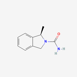 (1R)-1-methyl-2,3-dihydro-1H-isoindole-2-carboxamide