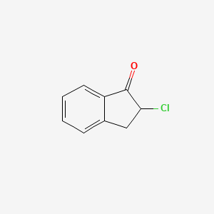 molecular formula C9H7ClO B1345166 2-Chloroindan-1-one CAS No. 73908-22-2