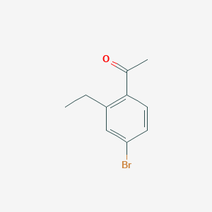 1-(4-Bromo-2-ethylphenyl)ethan-1-one