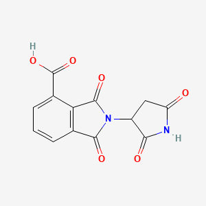 2-(2,5-dioxopyrrolidin-3-yl)-1,3-dioxo-2,3-dihydro-1H-isoindole-4-carboxylic acid