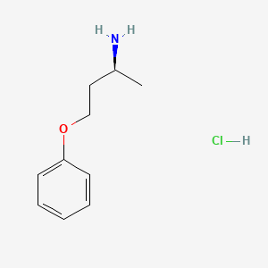 molecular formula C10H16ClNO B13451708 (2S)-4-phenoxybutan-2-aminehydrochloride 