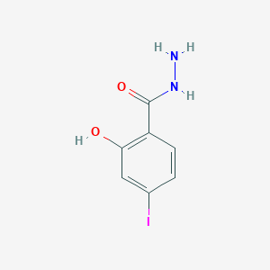 molecular formula C7H7IN2O2 B13451716 2-Hydroxy-4-iodobenzohydrazide CAS No. 89011-14-3