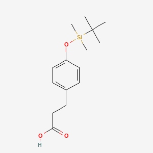 3-(4-Tert-butyldimethylsilyloxyphenyl)propionic acid