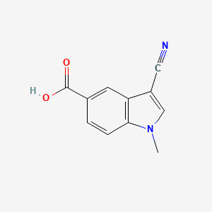 3-cyano-1-methyl-1H-indole-5-carboxylic acid