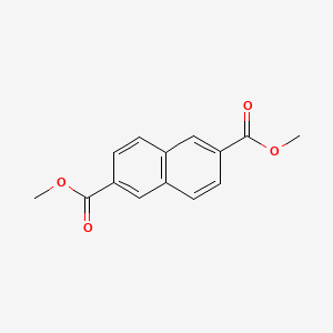 molecular formula C14H12O4 B1345185 Dimethyl 2,6-naphthalenedicarboxylate CAS No. 840-65-3