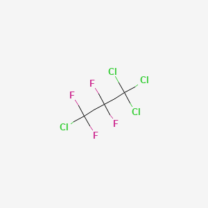 molecular formula C3Cl4F4 B1345188 1,1,1,3-Tetrachlorotetrafluoropropane CAS No. 2268-46-4