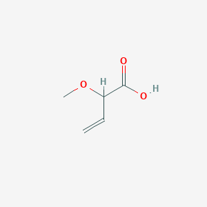 molecular formula C5H8O3 B13451903 2-Methoxybut-3-enoic acid CAS No. 1035816-01-3