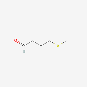 molecular formula C5H10OS B1345192 4-(甲硫基)丁醛 CAS No. 42919-64-2