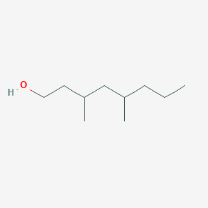 molecular formula C10H22O B13451955 3,5-Dimethyloctan-1-ol CAS No. 19781-08-9