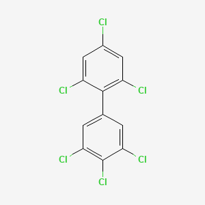 molecular formula C12H4Cl6 B1345200 2,3',4,4',5',6-六氯联苯 CAS No. 59291-65-5