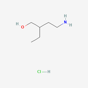 4-Amino-2-ethylbutan-1-ol hydrochloride