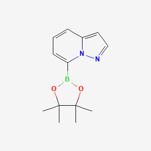 7-(Tetramethyl-1,3,2-dioxaborolan-2-yl)pyrazolo[1,5-a]pyridine