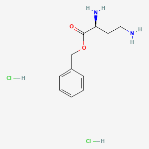 molecular formula C11H18Cl2N2O2 B13452065 benzyl (2S)-2,4-diaminobutanoate dihydrochloride 