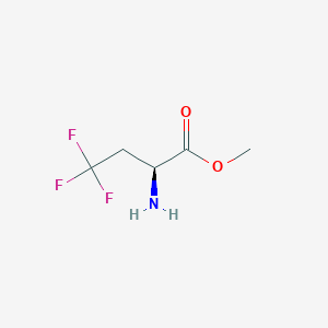 methyl (2S)-2-amino-4,4,4-trifluorobutanoate