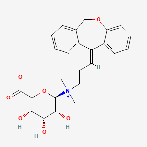 molecular formula C25H29NO7 B13452123 Doxepin-N-beta-D-Glucuronide 