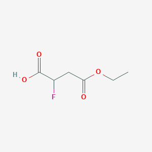 4-Ethoxy-2-fluoro-4-oxobutanoic acid