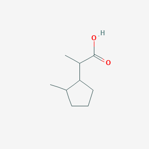 2-(2-Methylcyclopentyl)propanoic acid