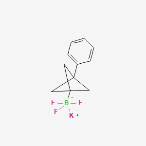 Potassium trifluoro({3-phenylbicyclo[1.1.1]pentan-1-yl})boranuide