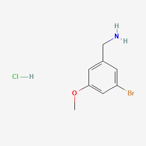 1-(3-Bromo-5-methoxyphenyl)methanaminehydrochloride