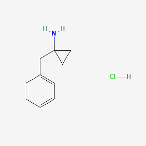 molecular formula C10H14ClN B1345237 1-苄基环丙-1-胺盐酸盐 CAS No. 29812-94-0