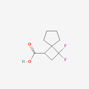 3,3-Difluorospiro[3.4]octane-1-carboxylic acid