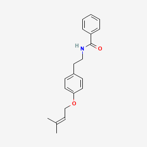 molecular formula C20H23NO2 B13452500 Hortiamide 