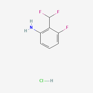 2-(Difluoromethyl)-3-fluoroaniline hydrochloride