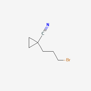 1-(3-Bromopropyl)cyclopropane-1-carbonitrile