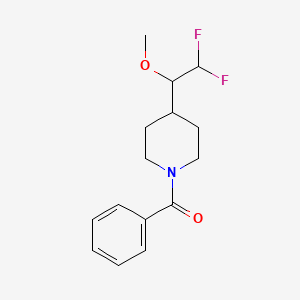 1-Benzoyl-4-(2,2-difluoro-1-methoxyethyl)piperidine